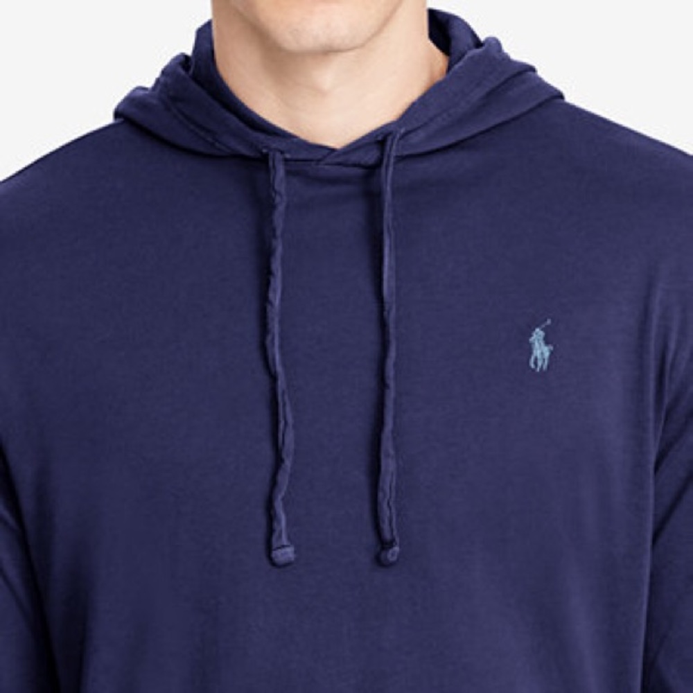 Ralph Lauren Men’s Cotton Jersey Hooded T-Shirt